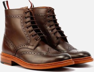 Ben Sherman Mens Ben Sherman Arthur Leather Mens Mocha Boots - Brown - Size: 10