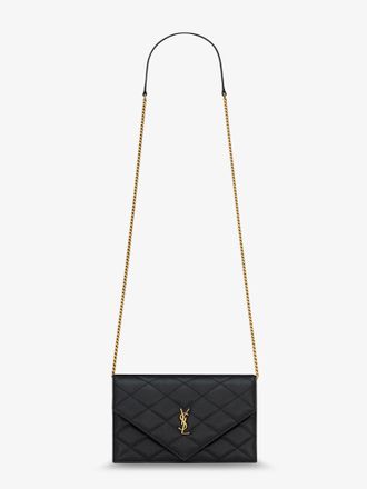 Saint Laurent Borsa a tracolla Paris in pelle con logo Cassandre in metallo - SAINT LAURENT - gender_Woman