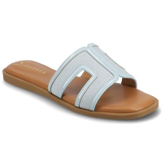 Journee Collection Women & apos;s Primah Medium and Wide Width Flat Sandals