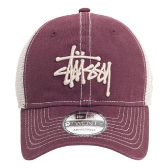 St&uuml;ssy 9Twenty Washed Basic Trucker Maroon 1311164-MARO