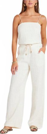 Bishop + Young Jordan Tweed Cami Top In Ivory