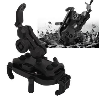 OEM Apto Para Soporte De Tel&eacute;fono De Motocicleta Y Cargador Inal&aacute;mbrico De 15 W, Resistente Al Agua, 7,8-9 Cm