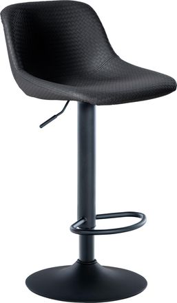 Clp Taburete De Bar Loft Negro Simil Cuero
