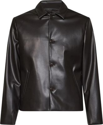 Costumein Micahnaha 600 - Heren - Leren en Su&egrave;de Jassen - Bruin - XL - Leer - Jassen