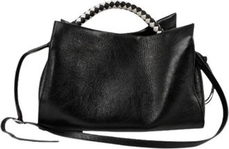 Mulberry Pre-owned Handbags, female, Black, Size: ONE SIZE Pre-owned Leather Shoulder Bag