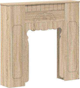 vidaXL Marco De Chimenea Roble Sonoma 93 X 20 X 89 Cm Vidaxl