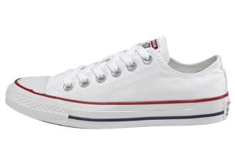 Converse Sneaker CONVERSE Chuck Taylor All Star Core Ox, Damen, Gr. 37,5, weiss (wei&szlig;), Textil, Schuhe Sneaker