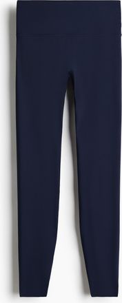 H&M SculptMove Hoch geschnittene Leggings - Blue