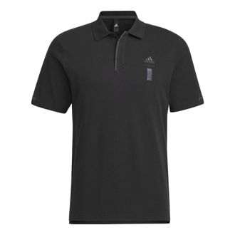 adidas Casual Sport Polo Shirt Asia Sizing Black IA8105