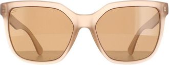 Serengeti Eyewear Square Womens Milky Soft Yellow Saturn Polarized Drivers Wakota - One Size