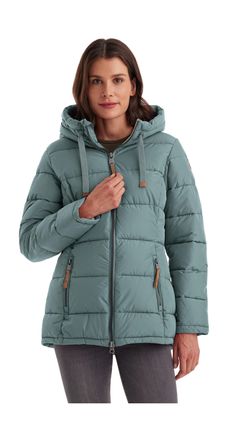 G.I.G.A. DX by killtec Steppjacke GW 12 WMN QLTD JCKT, Damen, Gr. 36, gr&uuml;n, Obermaterial: 100% Polyester;Futter: 100% Polyester;F&uuml;llung: 100% Polyester, G.I.G.A. DX BY KILLT