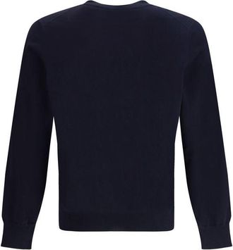 Brunello Cucinelli Mens Blue Cotton Sweatshirt Clothing