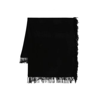 Isabel Marant Zila Luxe Sjaal - Dames - Wintersjaals - Zwart - ONE Size - Wol - Accessoires