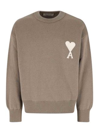 Ami ami de cur cotton sweater