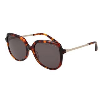 Ted Baker Acetate Zonnebril - Dames - Zonnebrillen - Bruin - ONE Size - Accessoires