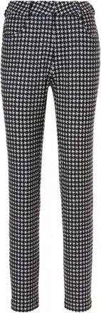 Norma Kamali Jeans, Dames, Zwart, S, Leer, High Waist Pencil Jean