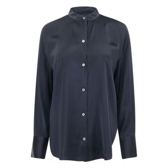 Vince Mujer, Blusas y Camisas, Azul, Talla: M