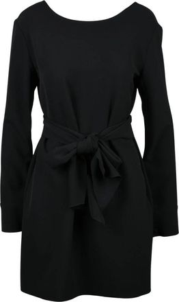 Department Five Tubino Dritto - Dames - Korte kleedjes - Zwart - 2XS - Polyester - Kleedjes