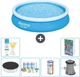 Bestway Piscina Bestway Fast Set Redonda - 366x76 Cm - 7-piezas S34