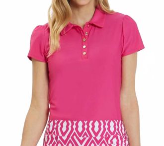 Jude Connally Angelica Shirt In Berry Pink