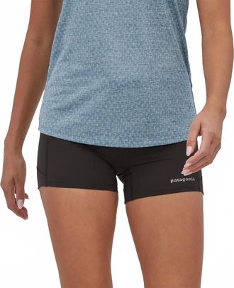 Patagonia Womens Endless Run Shorts In Black