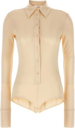 Sportmax Body Pera con bottoni - Toni neutri