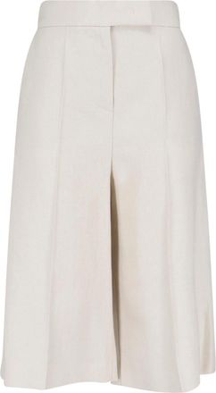 Max Mara Bermuda In Lino