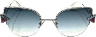 Fendi Pre-owned Accessories, female, Blue, Size: ONE SIZE Pre-owned Sunglasses