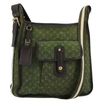 Louis Vuitton Pre-owned Cross Body Bags, female, Green, Size: ONE SIZE Pre-owned Shoulder Bag