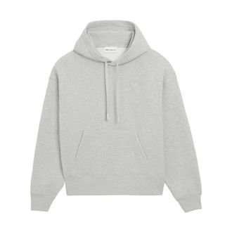 Ami ADC Embossed Hoodie - male - Ami Paris - Hoodies - Gray - XL - Sweatshirts & Hoodies