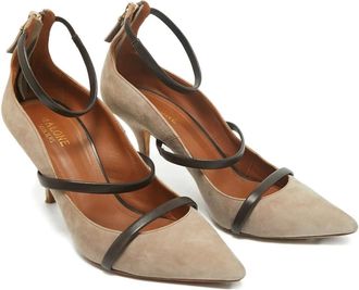 Malone Souliers Pumps Robyn con cinturino alla caviglia - Toni neutri