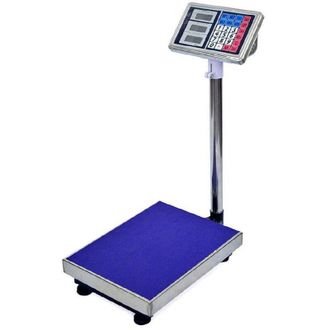 Trade Shop Trade Shop - Bilancia Industriale Con Pedana Fino A 150 Kg Con Schermo Display Lcd Cw585
