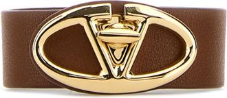 Valentino Garavani Brown VLogo Bracelet