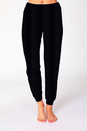 French Kyss Solid Joggers In Black