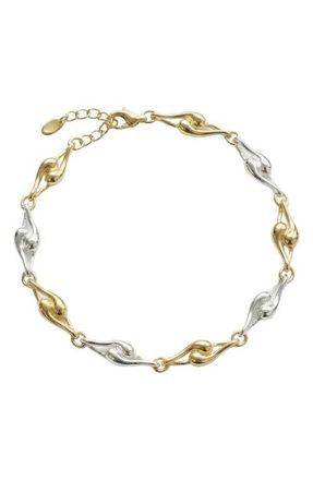 Argento Vivo Fluid Link Bracelet in Two Tone at Nordstrom