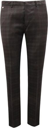 Mauro Grifoni Wollen Broek Zg 120055 Zw 381 Col. 201 - Heren - Slim Fit Broeken - Grijs - M - Wol - Broeken