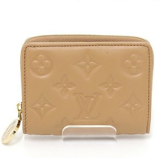 Louis Vuitton Camel Leather Wallet (Bi-Fold) (Pre-Owned)