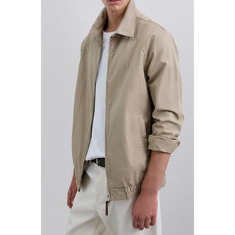 Scalpers Basic Bomber Jacket in Taupe at Nordstrom, Size Xx-Large Eu