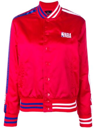 Marcelo Burlon NBA bomber jacket - Rood