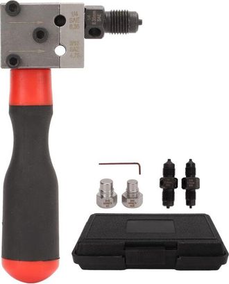 OEM Juego De Herramientas De Abocardado Para Automoci&oacute;n, 3/16 Pulg., 1/4 Pulg., Tubo De Cobre, L&iacute;nea De Freno, Adaptador De Herramienta De Abocardado Simp