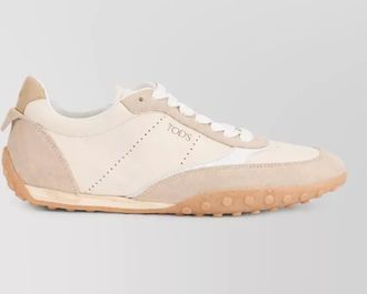 Tod's leather low-top sneakers