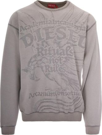 Diesel Uomo, Felpe, Grigio, M, new