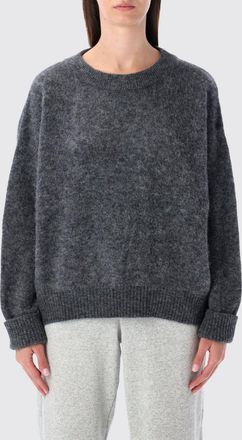 American Vintage Maglia girocollo in misto lana e alpaca relaxed fit