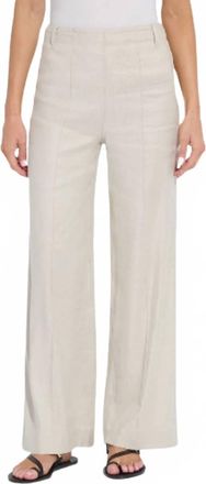 Lyss&eacute; Womens Gabriela High Waist Pants In Flax Linen