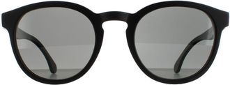 Paul Smith Round Matte Black Grey Gradient PSSN056 Deeley