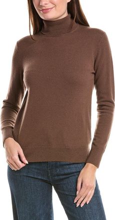 Lafayette 148 New York Turtleneck Cashmere Sweater