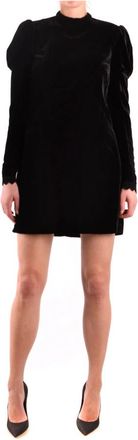Philosophy di Lorenzo Serafini Korte Damesjurk - Dames - Korte kleedjes - Zwart - XS - Polyester - Kleedjes
