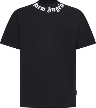 Palm Angels Urban Streetwear Collectie - Heren - T-shirts - Zwart - L - Tops