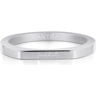 Mantra f*it ring in Silver at Nordstrom, Size 6