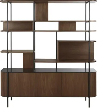 Maisons du monde Librería asimétrica vintage de 3 puertas